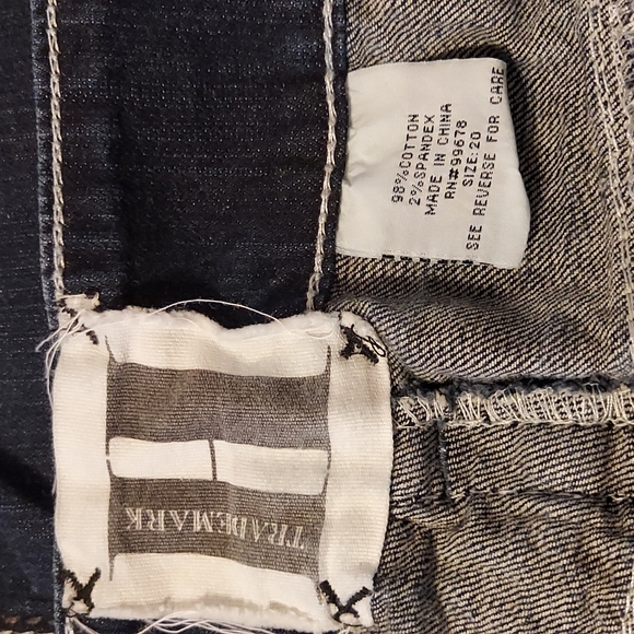 Trademark H Jeans Size 20 Short - Picture 7 of 7